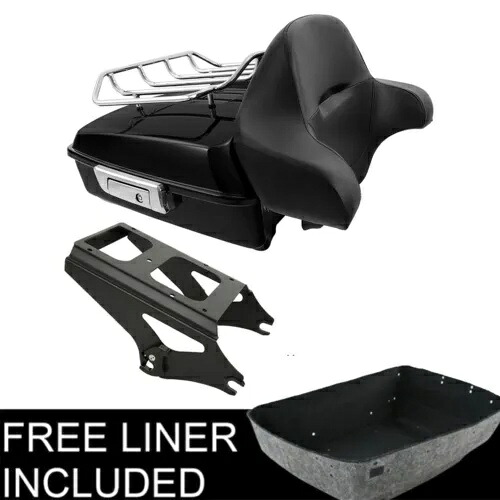 チョップドパック トランクパッドマウントラック ハーレーダビッドソン ツアーパック ツーリング 09-13用 Chopped Pack Trunk Pad Mount Rack Fit For Harley-Davidson Tour Pak Touring 09-13 【並行輸入品】｜カスタムパーツ WORLD倉庫