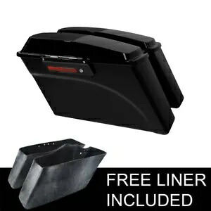 ハードサドルバッグ & 6x9インチ スピーカー蓋 ハーレーツーリングロードキンググライド 1994-2013用 Hard Saddlebags & 6x9\