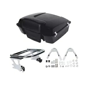 みじん切りトランク背もたれラックドッキングフィットハーレーツアーパックロードキング 1997-2008 Chopped Trunk Backrest Rack Docking Fit For Harley Tour Pak Road King 1997-2008 【並行輸入品】