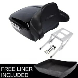 キングパック トランク バックレスト マウント ラック ハーレー ツアーパック FLHC FLDE FLHCS 18-up に適合 King Pack Trunk Backrest Mount Rack Fit For Harley TourPak FLHC FLDE FLHCS 18-up 【並行輸入品】