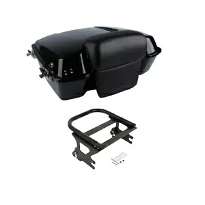チョップドパック トランク バックレスト マウント ラック ハーレー ツアーパック ツーリング 97-08 に適合 Chopped Pack Trunk Backrest Mounting Rack Fit For Harley Tour-Pak Touring 97-08 【並行輸入品】｜カスタムパーツ WORLD倉庫