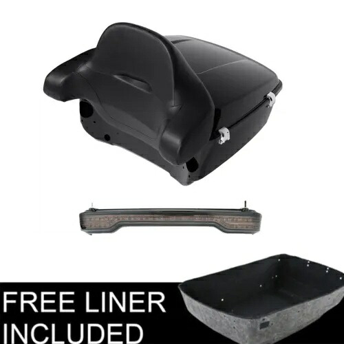 キングパック トランク バックレスト LED テールライト ハーレー ツアーパック ロード グライド 14-23 に適合 King Pack Trunk Backrest LED Tail Light Fit For Harley Tour-Pak Road Glide 14-23 【並行輸入品】｜カスタムパーツ WORLD倉庫 71,390円