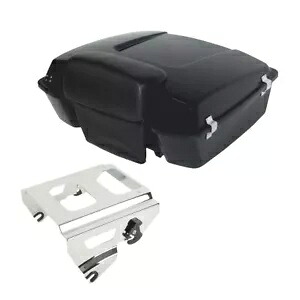 チョップドパックトランクバックレストソロラックハーレーツアーパックパックツーリング 09-13 に適合 Chopped Pack Trunk Backrest Solo Rack Fit For Harley Tour Pak Pack Touring 09-13 【並行輸入品】