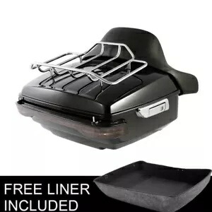 キングパック トランクパッドラック ブレーキテールライト ハーレーツアーパックロードグライド14+用 King Pack Trunk Pad Rack Brake Tail Light Fit For Harley Tour Pak Road Glide 14+ 【並行輸入品】