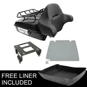 チョップドパック トランク ソロ マウント プレート ハーレー ツアーパック ロードキング グライド 14 アップに適合 Chopped Pack Trunk Solo Mount Plate Fit For Harley TourPak Road King Glide 14-up 【並行輸入品】