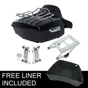 キングパック トランクラックパッドドッキングキット ハーレーツアーパックロードグライド 14-2023用 King Pack Trunk Rack Pad Docking Kit Fit For Harley Tour Pak Road Glide 14-2023 【並行輸入品】
