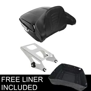 キングパック トランクパッド & マウント ハーレー ツアーパック ツーリング エレクトラ グライド 14 以降に適合 King Pack Trunk Pad & Mount Fit For Harley Tour Pak Touring Electra Glide 14-Up 【並行輸入品】
