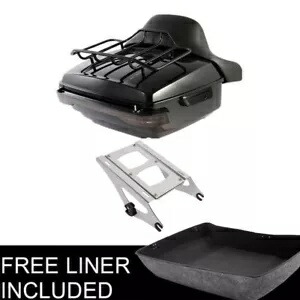 キングパック トランクバックレストテールライト マウント付き ハーレーツアーパックツーリング14+用 King Pack Trunk Backrest Tail Light w/ Mount Fit For Harley Tour Pak Touring 14+ 【並行輸入品】