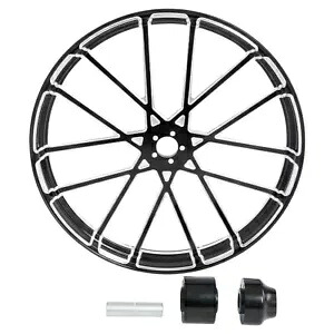 26 インチ x 3.5 インチ フロント ホイール リム & シングル ディスク ハブ ハーレー ストリート ロード グライド 08-23 用 26''x3.5'' Front Wheel Rim & Single Disc Hub For Harley Street Road Glide 08-23 【並行輸入品】|カスタムパーツ WORLD倉庫