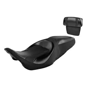 2-up 運転席助手席 & バックレスト ハーレー エレクトラ ストリート グライド 14-23 に適合 2-up Driver Passenger Seat & Backrest Fit For Harley Electra Street Glide 14-23 【並行輸入品】