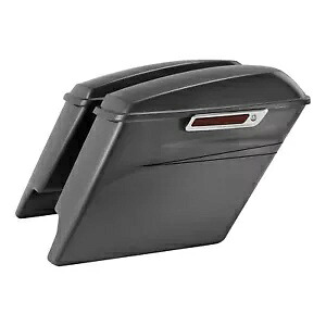 5インチ ストレッチサドルバッグ ハーレーエレクトラグライド 2014-2024 チャコールパールに適合 5" Stretched Saddle Bags Fit For Harley Electra Glide 2014-2024 Charcoal Pearl 【並行輸入品】|カスタムパーツ WORLD倉庫