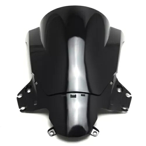 ABS プラスチック ブラック フロントガラス 2011-2014 ホンダ CBR250R オートバイ フロントガラス用 ABS Plastic Black Windshield for 2011-2014 Honda CBR250R Motorcycle Windscreen 【並行輸入品】