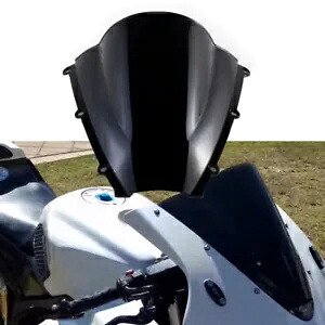 ブラックオートバイフロントガラスフロントガラスホンダ CBR600RR 2003 2004 03 04 Black Motorcycle Front Windshield Windscreen for Honda CBR600RR 2003 2004 03 04 【並行輸入品】