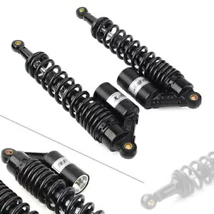 15.75 ''400 ミリメートルオートバイリアエアショックアブソーバーサスペンションホンダヤマハ 15.75'' 400mm Motorcycle Rear Air Shock Absorbers Suspension For Honda Yamaha 【並行輸入品】