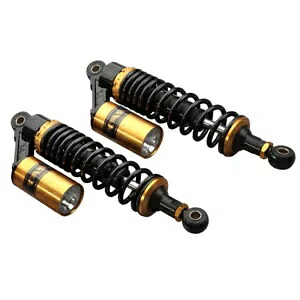 ペアオートバイ 320mm ショックアブソーバー交換用 Honda CX500 GL500 650 ゴールド Pair Motorcycle 320mm Shock Absorbers Replacement for Honda CX500 GL500 650 Gold 【並行輸入品】