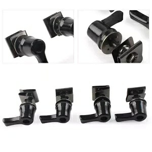 サドルバッグロック取り付けネジキット ハーレーツーリングロードグライド93+に適合 グロスブラック Saddlebag Lock Mounting Screw Kit Fit Harley Touring Road Glide 93+ Gloss Black 【並行輸入品】
