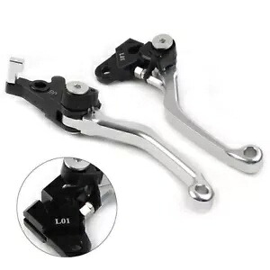 2 個 CNC ピボット ブレーキ クラッチ レバー ホンダ XR250 1995-07 XR400 アルミニウム シルバーに適合 2PCS CNC Pivot Brake Clutch Levers Fit Honda XR250 1995-07 XR400 Aluminum SILVER 【並行輸入品】