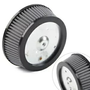 エアフィルタークリーナー ビッグ吸盤 ステージ 1 エレメント ハーレーダイナ スーパーグライド用 グレー Air Filter Cleaner Big Sucker Stage 1 Element For Harley Dyna Super Glide Gray 【並行輸入品】