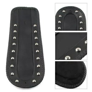 スタッズ付きリアフェンダーよだれかけソロシートレザーハーレースポーツスターXLH 883 1200 1100用 Studded Rear Fender Bib Solo Seat Leather For Harley Sportster XLH 883 1200 1100 【並行輸入品】
