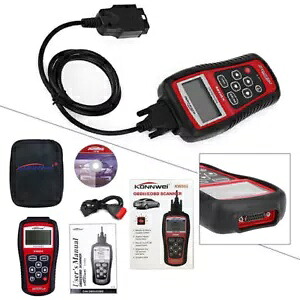 車診断スキャナー コードリーダー テスター KW808 MS509 OBD2 OBDII EOBD セット Car Diagnostic Scanner Code Reader Tester KW808 MS509 OBD2 OBDII EOBD Set 【並行輸入品】