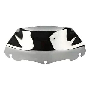Moto フロントガラス スクリーン ハーレー エレクトラ ストリート グライド ツーリング 2014-16 シルバー Moto Windshield Screen for Harley Electra Street Glide Touring 2014-16 Silver 【並行輸入品】