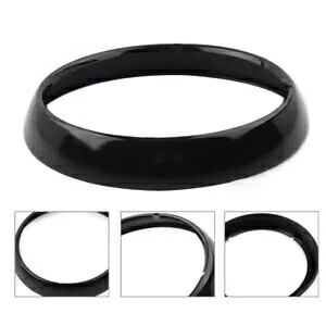 ヘッドライト トリム リング バイザー ライト カバー ハーレー ツーリング エレクトラ ストリート グライド 7インチ用 Headlight Trim Ring Visor Light Cover For Harley Touring Electra Street Glide 7\