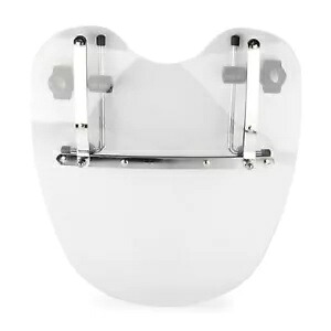 Moto フロントガラス ウィンドスクリーン ハーレーダビッドソン 2011-2013 ブラックライン ホワイト Moto Windshield Wind Screen for Harley-Davidson 2011-2013 Blackline White 【並行輸入品】