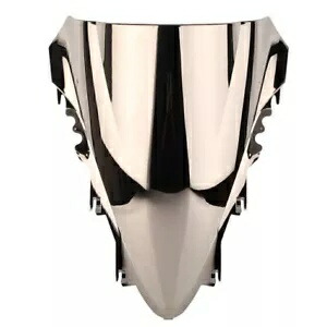 1x Moto フロントガラス ウインドスクリーン ヤマハ YZF R1 2007-2008 シルバー用 1x Moto Windshield Wind Screen for Yamaha YZF R1 2007-2008 Silver 【並行輸入品】