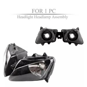 Moto フロントヘッドライトヘッドランプアセンブリヤマハ YZF 1000 R1 2000 2001 クリア Moto Front Headlight Headlamp Assembly For Yamaha YZF 1000 R1 2000 2001 Clear 【並行輸入品】