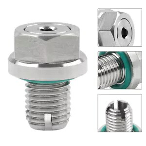 M12.1-1.5x15mm オイルドレンプラグ セルフタッピングピギーバックステンレススチール修理キット M12.1-1.5x15mm Oil Drain Plug Self-tapping Piggyback Stainless Steel Repair Kit 【並行輸入品】