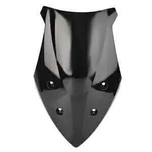 Moto フロントガラス ウインドスクリーン SUZUKI GSX-S1000F 2015 2016 2017 2018 ブラック Moto Windshield Wind Screen for SUZUKI GSX-S1000F 2015 2016 2017 2018 Black 【並行輸入品】