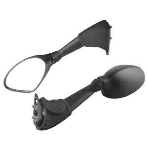 左右リアビューミラー BMW S1000RR 2009-2018 HP4 2011-2015 ABS プラスチック Left&Right Rear View Mirrors For BMW S1000RR 2009-2018 HP4 2011-2015 ABS Plastic 【並行輸入品】