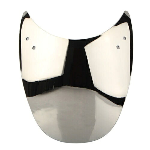 Moto フロントガラス ウィンドスクリーン ハーレーダビッドソン ソフテイル ブレイクアウト 2013-17 シルバー Moto Windshield Wind Screen for Harley-Davidson Softail Breakout 2013-17 Silver 【並行輸入品】