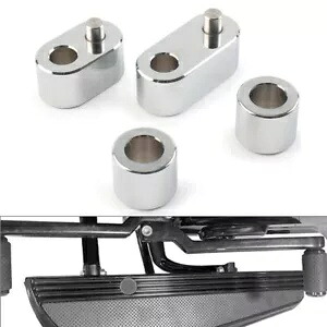 ドライバーフロアボードスペーサーエクステンション ハーレー FLTRX ロードグライド 2015-2021 クローム用 Driver Floorboard Spacer Extension For Harley FLTRX Road Glide 2015-2021 Chrome 【並行輸入品】