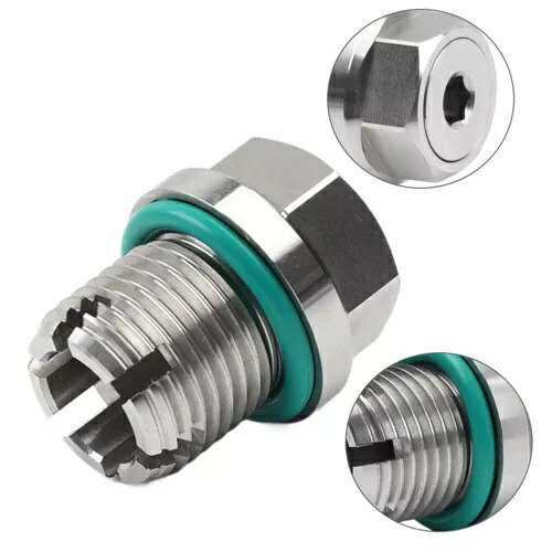 M16.1-1.5x15mm オイルドレンプラグ セルフタッピングピギーバックステンレススチール修理キット M16.1-1.5x15mm Oil Drain Plug Self-tapping Piggyback Stainless Steel Repair Kit 【並行輸入品】