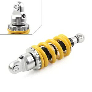 260mm 10インチ オートバイショックアブソーバー ショック ダートピットバイク ATV クワッド用 イエロー 260mm 10\