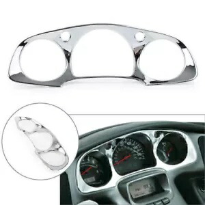 ABS クローム インストルメント パネル アクセント カバー トリム ホンダ ゴールドウィング GL1800 01-2005用 ABS Chrome Instrument Panel Accent Cover Trim for Honda Goldwing GL1800 01-2005 【並行輸入品】