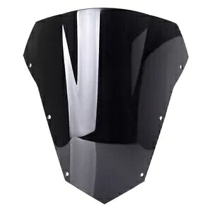 新しいオートバイフロントガラスフロントガラススクリーンブラックヤマハ FZ6R 2003-08 New Motorcycle Front Windshield Windscreen Screen Black For Yamaha FZ6R 2003-08 【並行輸入品】