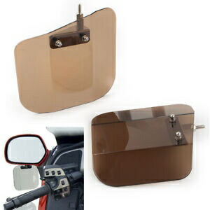 オートバイエアウィングフロントガラス偏向器ミラーマウントペアホンダ GL1800 F6B Motorcycle Air Wing Windshield Deflector Mirror Mount Pair For Honda GL1800 F6B 【並行輸入品】