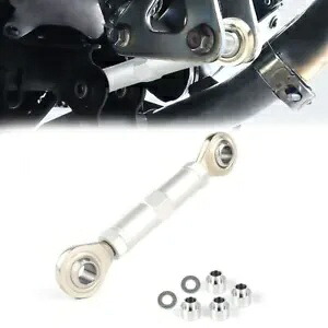 ホンダ CBR1000R 2009-2024 調整可能なロワーリングリンクサスペンションリンクシルバーに適合 Fit For Honda CBR1000R 2009-2024 Adjustable Lowering link Suspension Link Silver 【並行輸入品】