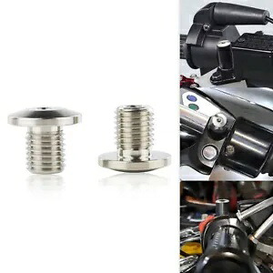 Ducati Multistrada V2/Multistrada V2S 2022-2024 1 ペアミラー穴プラグに適合 Fit For Ducati Multistrada V2/Multistrada V2S 2022-2024 1 Pair Mirror Hole Plugs 【並行輸入品】