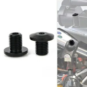ブラックミラーホールプラグフィット Ducati スクランブラークラシック/スクランブラーアイコン 2015-2020 Black Mirror Hole Plug Fit For Ducati Scrambler Classic/Scrambler Icon 2015-2020 【並行輸入品】