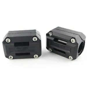 2PC バンパー装飾ブロックエンジンガードアフターマーケットフィット BMW F700GS R1100GS HP2 2PC Bumper Decor Block Engine Guard Aftermarket Fit For BMW F700GS R1100GS HP2 【並行輸入品】