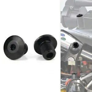 ミラーホールプラグステンレス鋼 M10 * 1.25 ヤマハ MT-07 (FZ-07) 2014-2024 に適合 Mirror Hole Plug Stainless Steel M10*1.25 Fit For Yamaha MT-07 (FZ-07) 2014-2024 【並行輸入品】