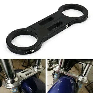 39mm フォークブレースメソッド ブラック ハーレーダイナ スーパー グライド FXD/FXDI/FXDS 88-05 に適合 39mm Fork Brace Method Black Fit For Harley Dyna Super Glide FXD/FXDI/FXDS 88-05 【並行輸入品】