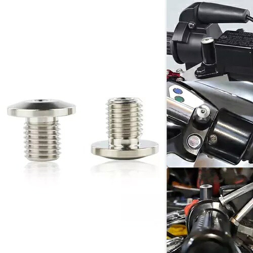 2 個ミラーブロックオフプラグミラープラグドゥカティムルティストラーダ V4S 2021-2024 に適合 2PCS Mirror Block Off Plugs Mirror Plug Fit For Ducati Multistrada V4S 2021-2024 【並行輸入品】