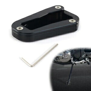 Ducati モンスター 1200/R/S 2014-2024 サイドスタンドキックスタンド靴引き伸ばしパッドに適合 Fit For Ducati Monster 1200/R/S 2014-2024 Side Stand Kickstand Shoe Enlarger Pad 【並行輸入品】