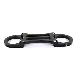 オートバイアルミフロントフォークブレーススタビライザーホンダ CBR600F 1999-2000 Motorcycle Aluminum Front Fork Brace Stabilizer Fit For HONDA CBR600F 1999-2000 【並行輸入品】