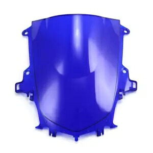 オートバイフロントガラスヤマハ YZF R1 2015 16 2017 2018 2019 フロントガラス - ブルー Motorcycle Windscreen for Yamaha YZF R1 2015 16 2017 2018 2019 Windshield - Blue 【並行輸入品】