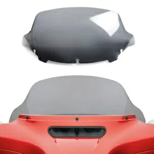 ハーレーストリート エレクトラ トライ ウルトラ グライド 2014 2021 ライトグレー 10.5インチ用ウインドスクリーン Windscreen for Harley Street Electra Tri Ultra Glide 2014 2021 Light Grey 10.5\